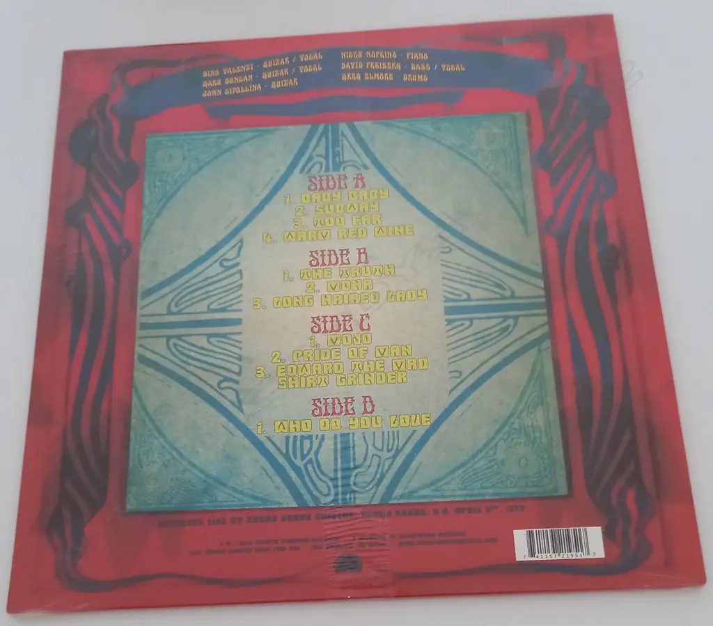 Quicksilver Messenger Service, Stony Brook College 1970, (Sealed Album) Image 1++